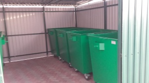 Новые мусорные контейнеры для ТБО