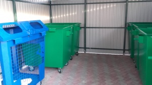 Новые мусорные контейнеры для ТБО