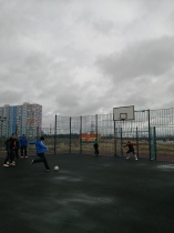 Товарищеский матч по футболу в Волга Лайф