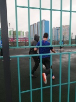 Товарищеский матч по футболу в Волга Лайф